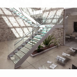 Personnalisé <span class=keywords><strong>escalier</strong></span> garde-corps <span class=keywords><strong>en</strong></span> verre conceptions <span class=keywords><strong>en</strong></span> bois de <span class=keywords><strong>fer</strong></span> <span class=keywords><strong>escalier</strong></span> <span class=keywords><strong>droit</strong></span> - Product Image 4