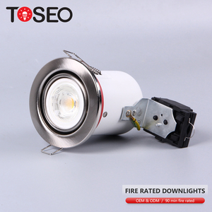 Appuyant sur Métal Cut out taille <span class=keywords><strong>68mm</strong></span> MR16/<span class=keywords><strong>GU10</strong></span> IP20 coupe-feu coffre-fort ignifuge salle de bains led spots - Product Image 5