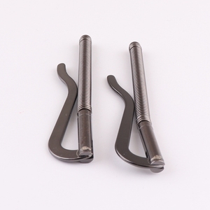 Nhà Máy Cung Cấp Trực Tiếp 80Mm Kim Loại Màu Đen Ví Trống Mùa Xuân Tiền Clip Bán Buôn - Product Image 5