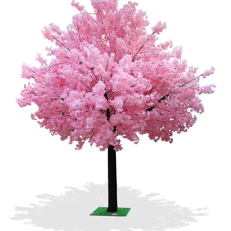 New Artificial Cherry Flowers Tree Simulation Peach Wishing Trees for Home Decor and Wedding Centerpieces Decorations