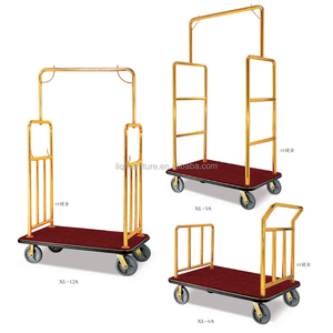 Chariot à bagages de l'aéroport en métal avec deux ou quatre roues - Product Image 6