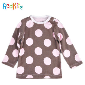 Moda Niño bebé manga larga OEM diseños camisetas las muchachas blusa camiseta - Product Image 4