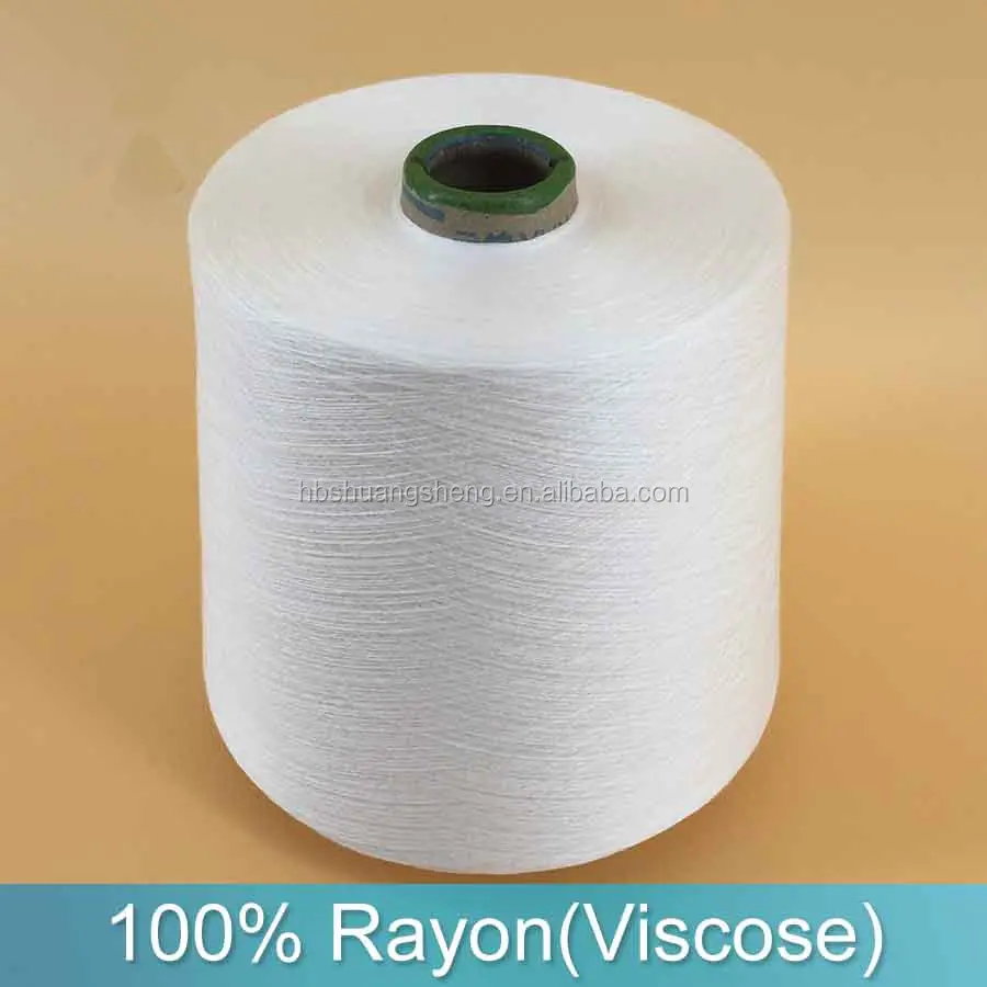 Weaving 21s 100% rayon embroidery thread viscose spun yarn