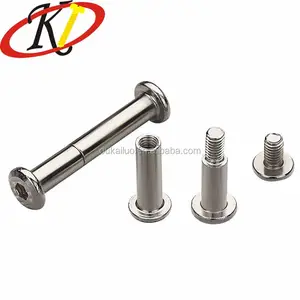 De acero inoxidable Allen hexagonal macho y hembra Chicago M2 remache tornillo