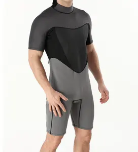 2mm Adult Nylon laminated Neoprene full shorty surfing suit