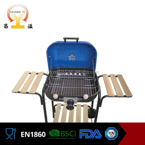 <span class=keywords><strong>18</strong></span> pulgadas y 22 pulgadas resistente asa vertical horno de parrilla de barbacoa <span class=keywords><strong>al</strong></span> aire libre con carro - Product Image 4