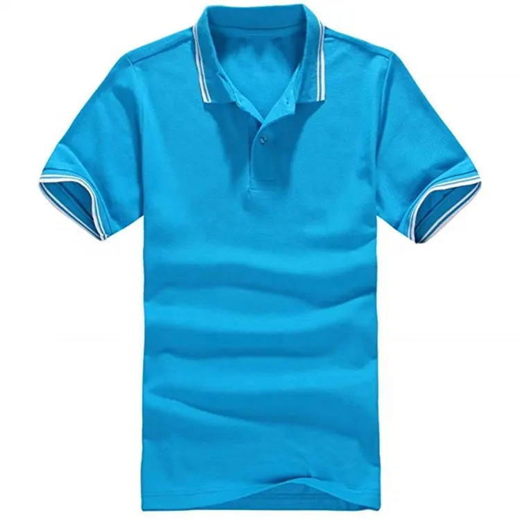 T-shirt col polo pour hommes, de haute qualité, confortable et multicolore, vente en gros,