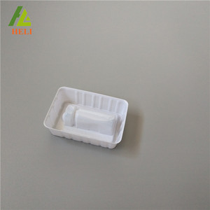 Custom白色ブリスタープラスチック10ミリリットルバイアル包装トレイ - Product Image 2
