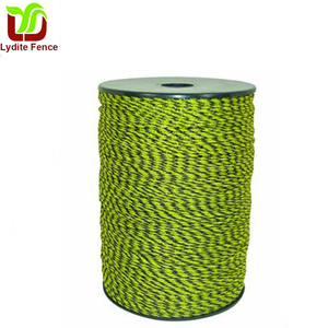 Valla eléctrica portátil para granja, polialambre 6 Conductor, Color amarillo y negro para cabras - Product Image 6