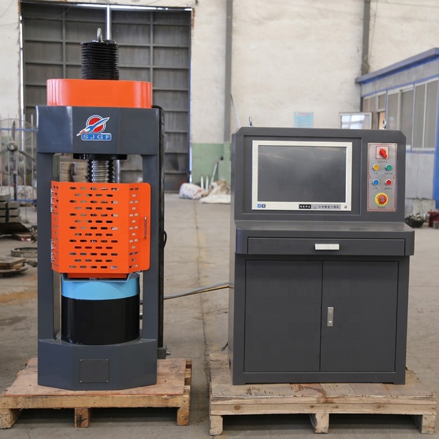 Computer Controlled Hydraulic Compression Testing Machine Concrete Compressive Strength Test Equipment