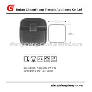 neuer rückspiegel seitenspiegel für ni ssan UD CW-520 & dongfeng EQ-153 serie 240 mm*240 mm