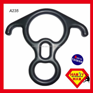 Descensor en Forma de 8 de Aleación de Aluminio Forjado, Fabricante OEM/ODM de Taiwán, para Cuerda de 8-13 mm, 25 kN - Product Image 3