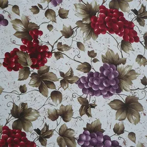 Nice Quality Grape Design Tablecloth Made by China OEKO TEX II 100 Audit Table Cloth Factory