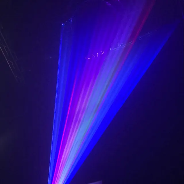 1W rgb laser para programa clube palco dançando cor cheia de luz laser