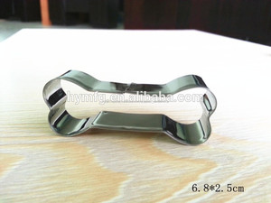 hueso de perro del metal forma cortador de galletas - Product Image 1