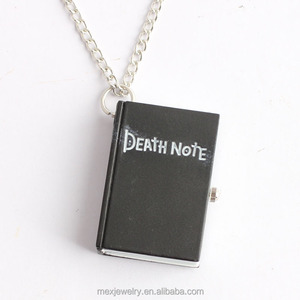 Collier pendentif montre de poche <span class=keywords><strong>Death</strong></span> Note, dessin animé, vente chaude pour garçons et hommes - Product Image 2