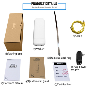 3กิโลเมตร5กิโลเมตรช่วงเราเตอร์300Mbps Rf <span class=keywords><strong>Wifi</strong></span> สะพานจุดเชื่อมต่อไร้สาย - Product Image 5