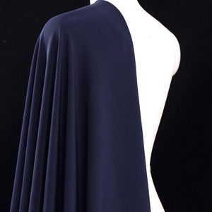 Tessuto <span class=keywords><strong>Crepe</strong></span> de Chine in <span class=keywords><strong>Seta</strong></span> a 3 Strati Bianco Pesante - Product Image 4