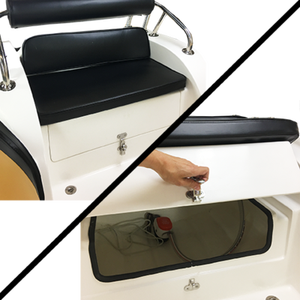 Petit bateau <span class=keywords><strong>semi</strong></span>-<span class=keywords><strong>rigide</strong></span> en PVC à console centrale Rib 390C Bateau en Hypalon - Product Image 3