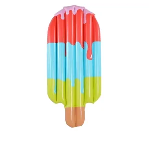 New Popsicle hồ bơi Float trong hình dạng <span class=keywords><strong>Inflatable</strong></span> <span class=keywords><strong>Lilo</strong></span> cho người lớn không khí Nệm nổi giường cầu vồng hồ bơi Floaty flotadores inflable - Product Image 1