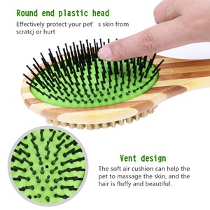 Cepillo de Doble Cara Profesional JD JD-2 con Cerdas de Bambú para Limpieza y Aseo de Pelo de Mascotas, Perros, Gatos y Cachorros - Product Image 5