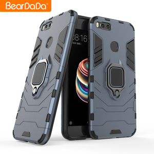 TPU PC soporte de anillo imán de succión teléfono móvil volver caso cubrir para xiaomi <span class=keywords><strong>mi</strong></span> 5x a1 - Product Image 1