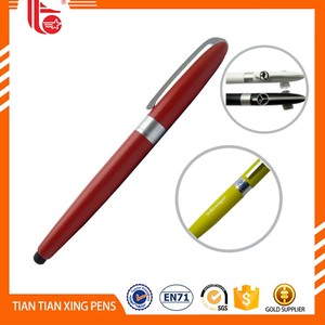 Barato bolígrafo <span class=keywords><strong>roller</strong></span> <span class=keywords><strong>ball</strong></span> pen logotipo personalizado touchscress stylus pen - Product Image 6