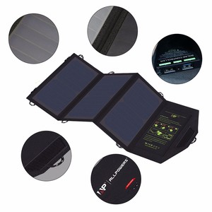 Allpowers 21 W bolso solar portátil recorrido al aire libre plegable del panel solar del cargador para el teléfono móvil - Product Image 5