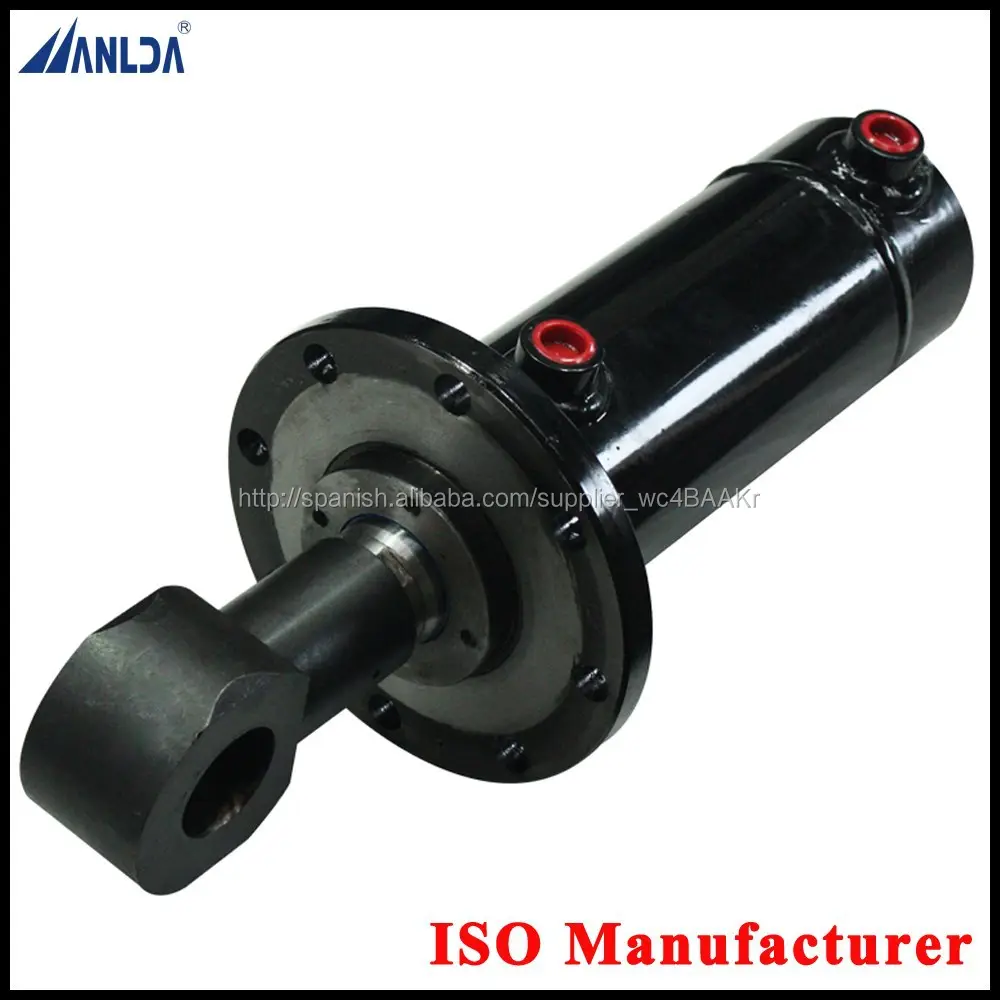 Hsg serie cilindro hidráulico rod cross montaje de tubo de aplicación en prensa hidráulica