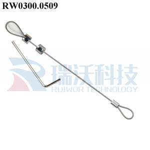 Cabos personalizados de corda de fio de fio e gancho extremidade do cabo kits de segurança cabo/corda de fio de segurança com conexões - Product Image 6