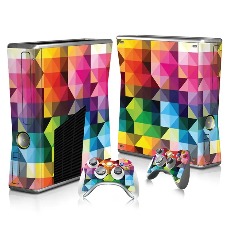 sticker for xbox360 xbox 360 slim console controller vinyl skin decal