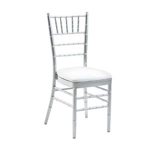 Aluminium Silver Wedding Chiavari Chair for Event and Party - Product Image 1