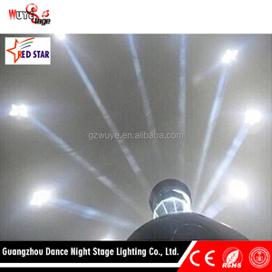 Comercial más Popular 14 gobos fijos + blanco pantalla LCD mini american dj led luces principales móviles - Product Image 4