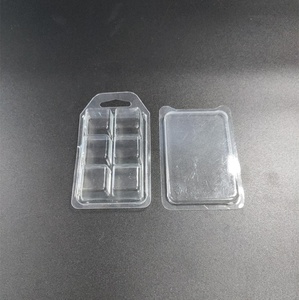 <strong>Custom</strong> <strong>Wax</strong> <strong>Melts</strong> <strong>Clamshell</strong> <strong>Packaging</strong> Box Top and Bottom Style <strong>Wax</strong> <strong>Clamshell</strong> <strong>Packaging</strong> with square and Heart Shape Cavities - Product Image 1