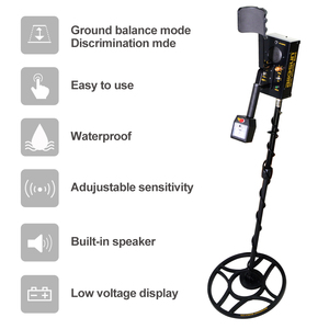 جهاز كشف المعادن ALLOSUN TS130، كاشف المعادن تحت الأرض، جهاز البحث عن العملات والذهب - Product Image 3