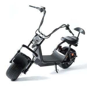 سكوتر كهربائي للكبار 60 فولت 12AH w من Citycoco Halley إطار عريض سكوتر ببطارية مزدوجة - Product Image 3
