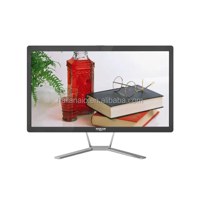 21.5 inch all in one touchscreen pc plastic hardware computer china supplier oem all in one touch screen pc i3/i5 cpu