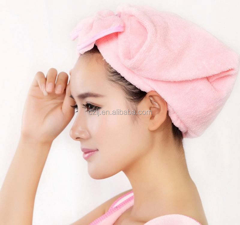 Toallas para secar el cabello, gorro para el cabello de secado
