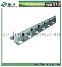 section the gypsum metal profile for drywall partition perforated T type angle