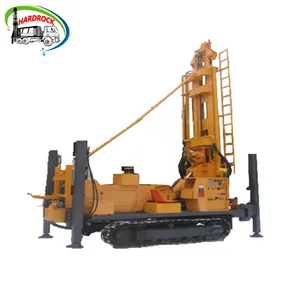 Small well drilling rigs for sale water boring machine Hardrock used crawler drill machinery overseas