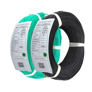 Cable de cobre de silicona UL3135 Cable de silicona de color rojo negro 16AWG/18AWG/20AWG/ <span class=keywords><strong>22AWG</strong></span> - Product Image 2