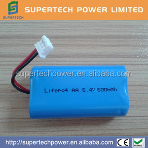 18500 1000 mAh 3.2V LiFePO4 pil - Product Image 2