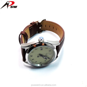 316L Stainless Steel <strong>Arabic</strong> <strong>Numerals</strong> Dials <strong>Watches</strong> logo Design Japan Quartz <strong>Watch</strong> with Date - Product Image 3