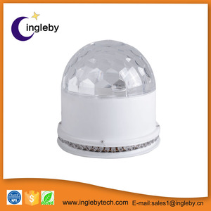 Nueva llegada del precio bajo efecto bola mágica de cristal especial girasol luz led - Product Image 1