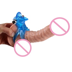 Jouets sexuels masculins, préservatif longue durée, gel de lapin, anneau de pénis en TPR dur - Product Image 3