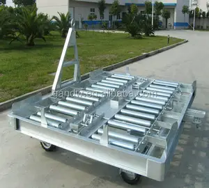 Airport 7T Pallet Dolly Container Dolly Trailer