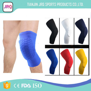 Honingraat Kniebeschermers Hexpad been mouwen voor basketbal jeugd Voor Beschermende Ondersteuning Guard - Product Image 2