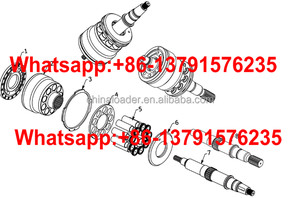 อะไหล่ปั๊มไฮดรอลิกสำหรับรถเกรดเดอร์ CATER12G/14G/16G/120G/140G - Product Image 2