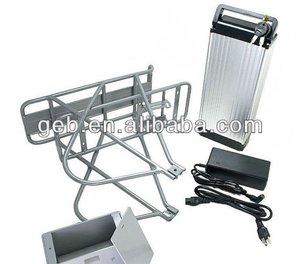 le più recenti tecniche ricaricabile 36v10ah lifepo4 rack posteriore stile pacco batteria per bici elettriche e scooter - Product Image 1