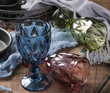 Commercio all'ingrosso da sposa colorato hotel di cristallo <span class=keywords><strong>bicchiere</strong></span> di vino acrilico - Product Image 6